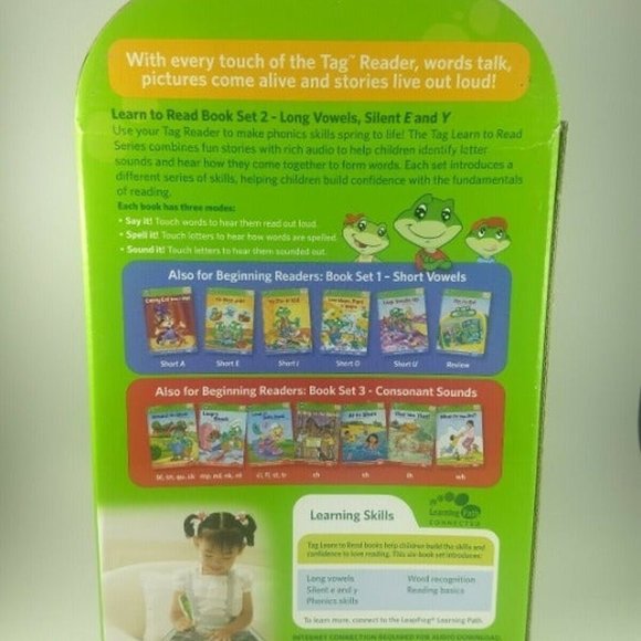 Leapfrog Learn to Read (6) Books Long vowels Set New In Box! - Picture 8 of 10